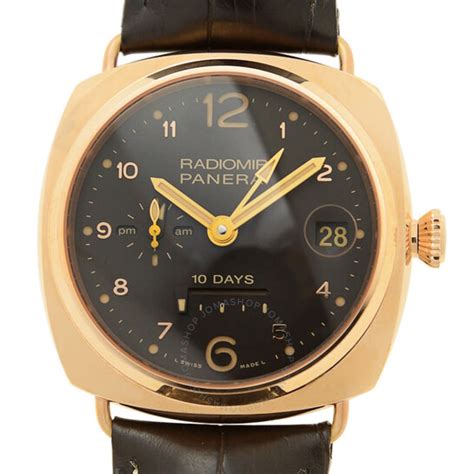 Panerai 10 Days GMT Oro Rosso Automatic Rose Gold Men's